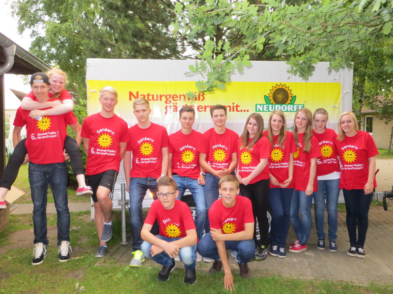 Logistische Unterstützung durch die Firma Neudorff