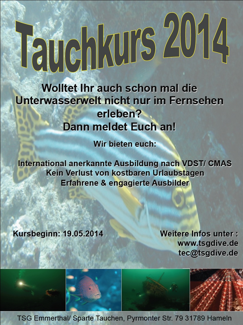 Grundtauchschein ab 19.05.2014