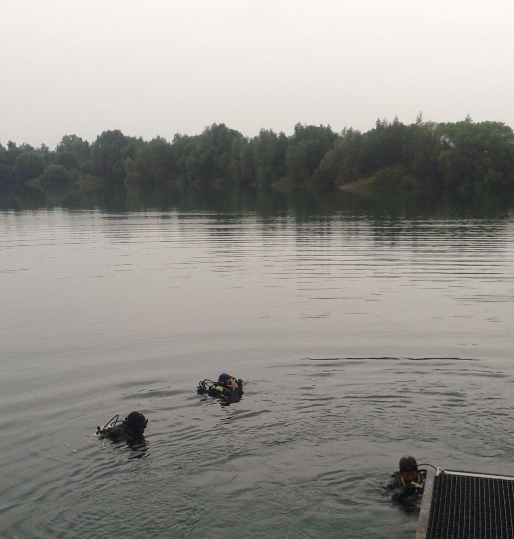 Praxis beim Seminar Gew&auml;sseruntersuchung 2014