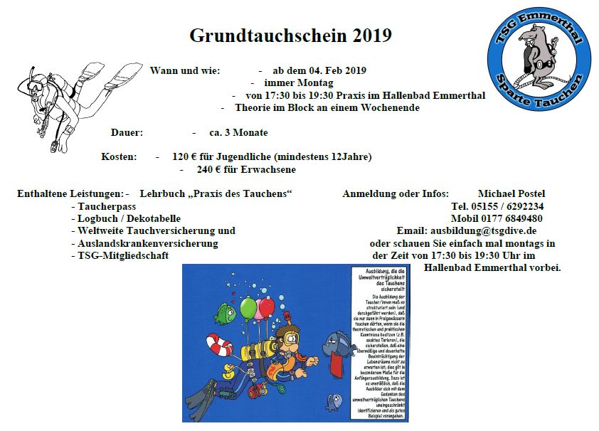 Ausschreibung Grundtauschein 2019 Ausschreibung Grundtauschein 2019