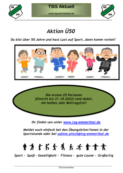 Aktion Ü50 Aktion Ü50