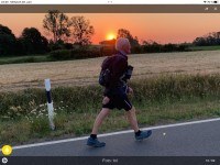 Jörg Koenig beim Megamarsch Weserbergland