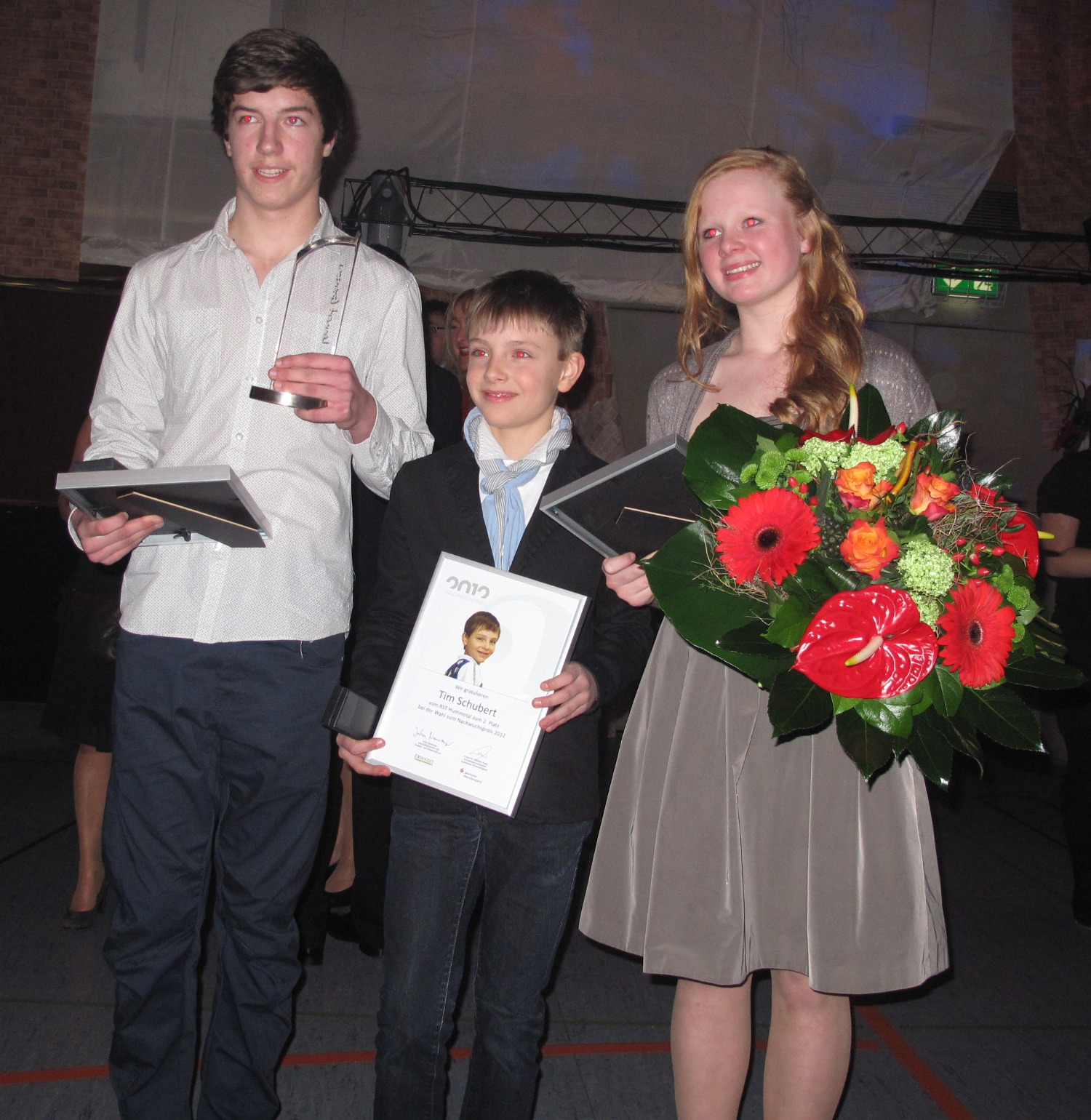 Sportgala 2013 Nachwuchspreis