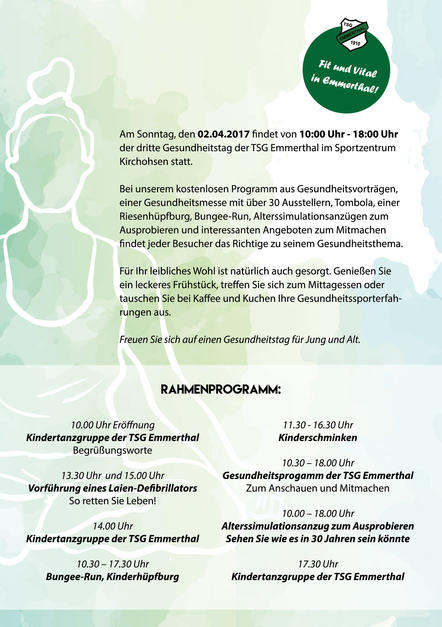 Gesundheitstag TSG Emmerthal