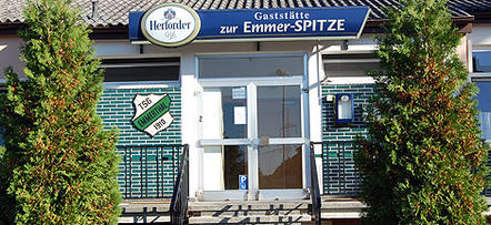TSG-Clubheim Eingang