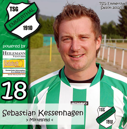 Sebastian Kessenhagen TSG Emmerthal III Saison 2012-13